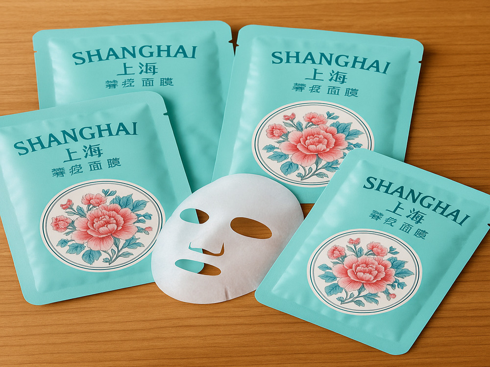上海土産 プチギフトに最適なフェイスマスク