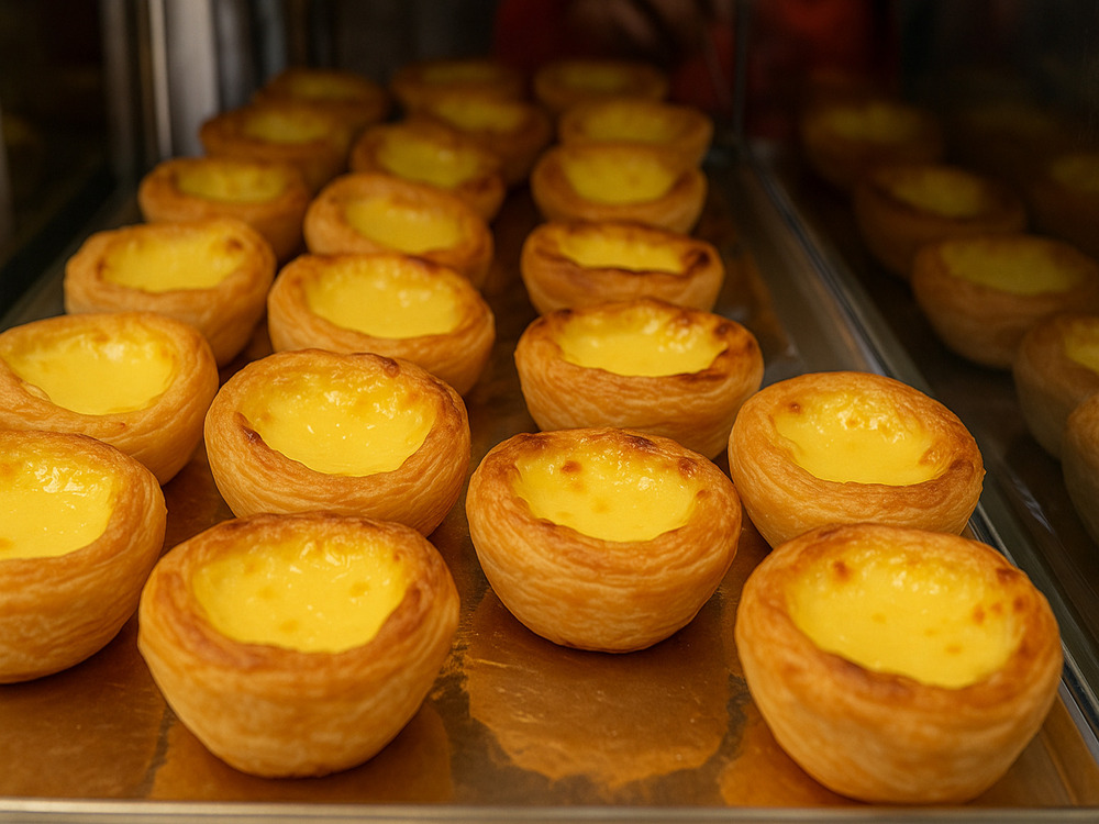 上海土産 大人気のリリアンベーカリーのエッグタルト