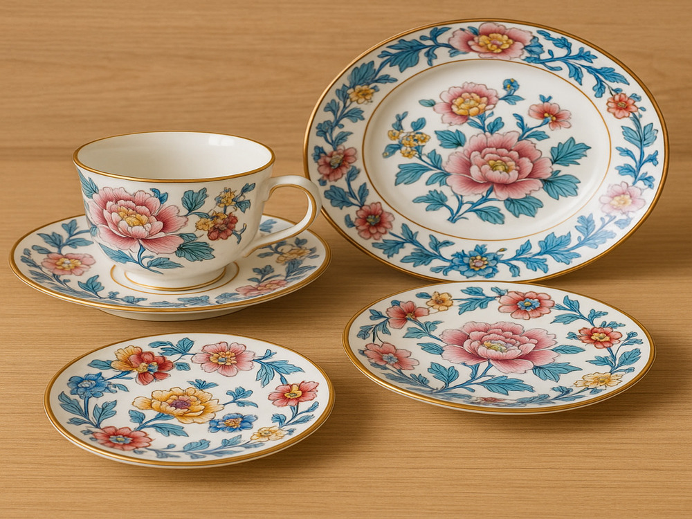 上海土産 シノワズリ食器