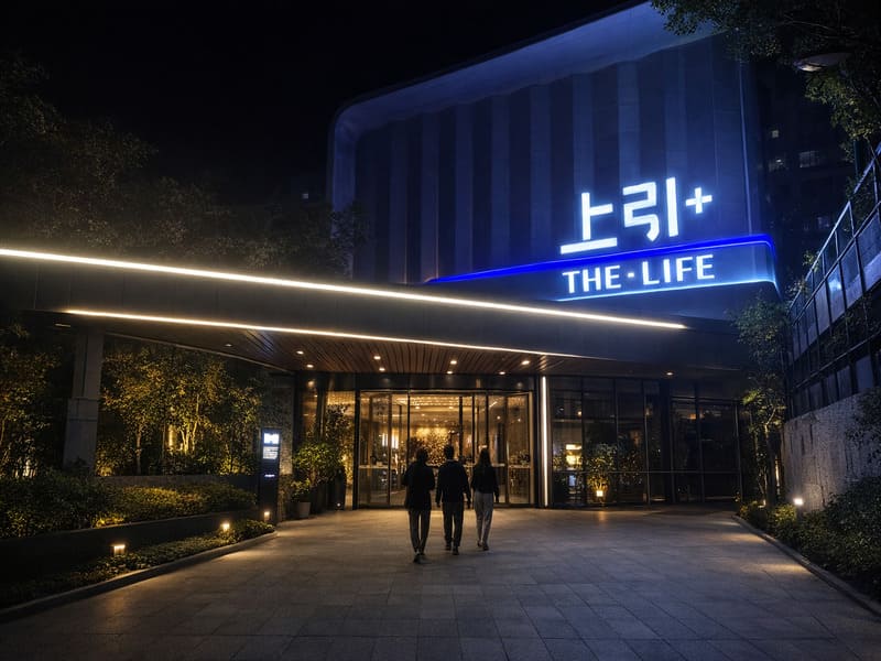 上海日帰り温浴施設の正面玄関イメージ画像