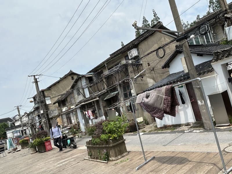 七宝老街　メインストリートの裏に息づいている水郷集落